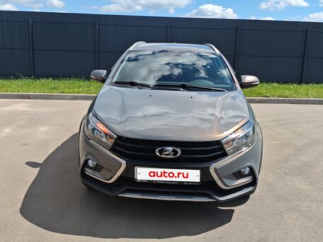 2018 Lada (ВАЗ) Vesta SW Cross I, серый, 850000 рублей, вид 1