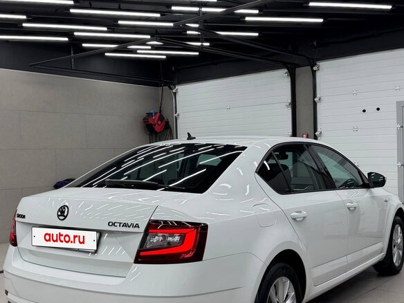 2019 Skoda Octavia III (A7) Рестайлинг, белый