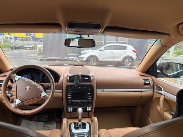 2009 Porsche Cayenne Diesel I Рестайлинг (957), чёрный, 1690000 рублей - вид 5