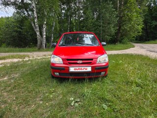 2004 Hyundai Getz I, красный, 315000 рублей, вид 1