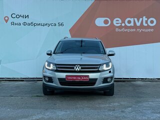 2014 Volkswagen Tiguan I Рестайлинг, серый, 1249000 рублей, вид 2