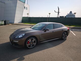 2013 Porsche Panamera Diesel I Рестайлинг, коричневый, 3600000 рублей, вид 3