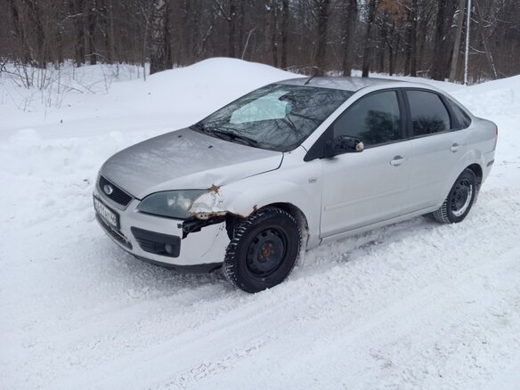 2007 Ford Focus II, серебристый, 380000 рублей
