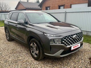 2021 Hyundai Santa Fe IV Рестайлинг, серый, 3000000 рублей, вид 4