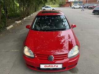 2007 Volkswagen Golf V, красный, 595000 рублей, вид 1