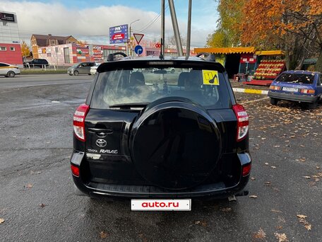 2010 Toyota RAV4 III (XA30) Рестайлинг, чёрный, 1400000 рублей, вид 4
