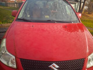 2014 Suzuki SX4 I (Classic) Рестайлинг, красный, 1003000 рублей, вид 1