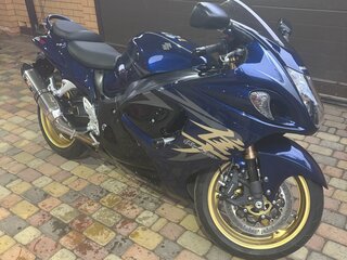 2009 Suzuki GSX 1300 R Hayabusa, синий, 1250000 рублей, вид 1