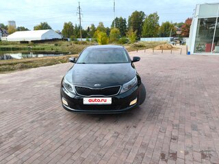 2014 Kia Optima III Рестайлинг, чёрный, 1300000 рублей, вид 2
