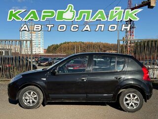 2011 Renault Sandero I, чёрный, 499000 рублей, вид 3