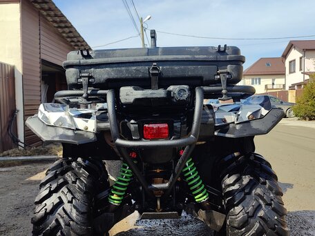 2015 Yamaha Grizzly 700, серебристый, 750000 рублей, вид 5