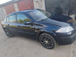 2008 Renault Megane II Рестайлинг, синий, 500000 рублей, вид 1
