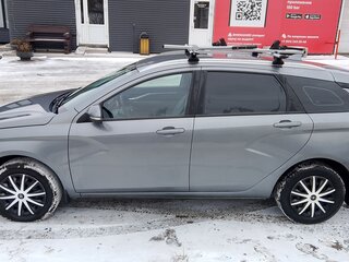 2020 Lada (ВАЗ) Vesta SW I, серый, 890000 рублей, вид 3