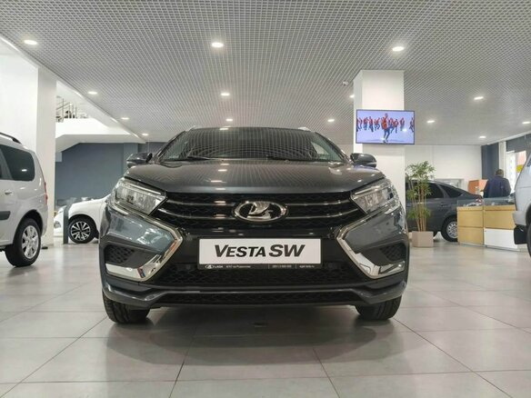 2026 Lada (ВАЗ) Vesta SW I Рестайлинг (NG), серый - вид 1