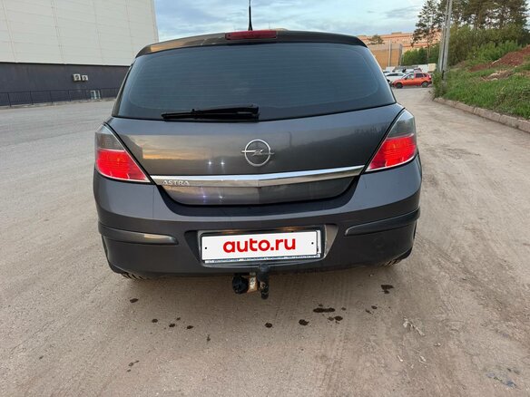 2008 Opel Astra H Рестайлинг, серый, 450000 рублей - вид 5