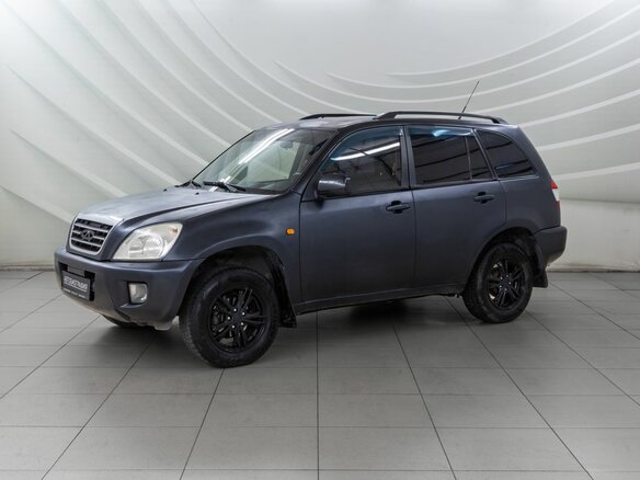 2007 Chery Tiggo (T11) I, чёрный - вид 2
