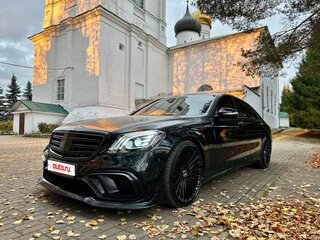 2015 Mercedes-Benz S-Класс 350 CDI BlueTEC Long 9G-TRONIC VI (W222, C217), чёрный, 4000000 рублей, вид 1