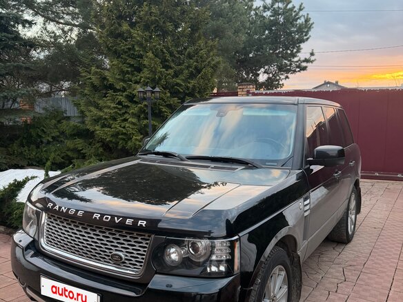 2009 Land Rover Range Rover Supercharged III Рестайлинг 2, чёрный, 1700000 рублей - вид 2