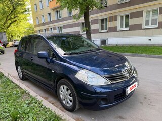 2010 Nissan Tiida I Рестайлинг, синий, 562000 рублей, вид 3