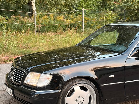 1994 Mercedes-Benz S-Класс 320 Long 5-speed III (W140), чёрный - вид 7