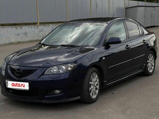 2008 Mazda 3 I (BK) Рестайлинг, синий, 449999 рублей, вид 1