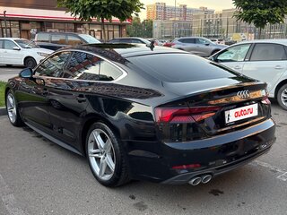 2017 Audi A5 II (F5), чёрный, 2700000 рублей, вид 5
