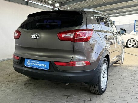 2013 Kia Sportage III, коричневый, 1059000 рублей, вид 4