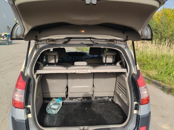 2004 Renault Scenic II, серый, 230000 рублей - вид 10