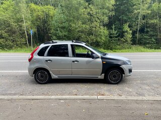 2013 Lada (ВАЗ) Kalina II, серебристый, 155000 рублей, вид 3