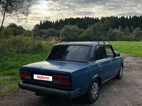 2001 Lada (ВАЗ) 2107, синий, 80000 рублей, вид 5