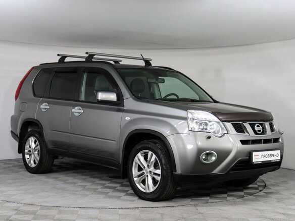 2014 Nissan X-Trail II Рестайлинг, серый - вид 2