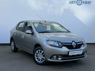 2014 Renault Logan II, серебристый, 795000 рублей, вид 3