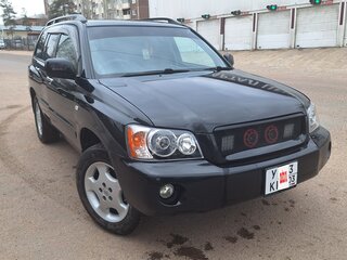 2001 Toyota Kluger I (XU20), чёрный, 1300000 рублей, вид 3