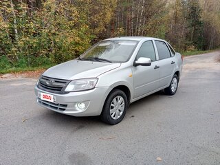 2014 Lada (ВАЗ) Granta I, серый, 250000 рублей, вид 2
