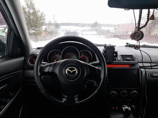 2008 Mazda 3 I (BK) Рестайлинг, чёрный, 500000 рублей, вид 5