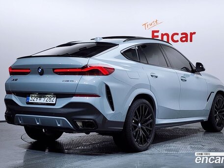 2026 BMW X6 40d III (G06) Рестайлинг, голубой, 15326000 рублей, вид 3