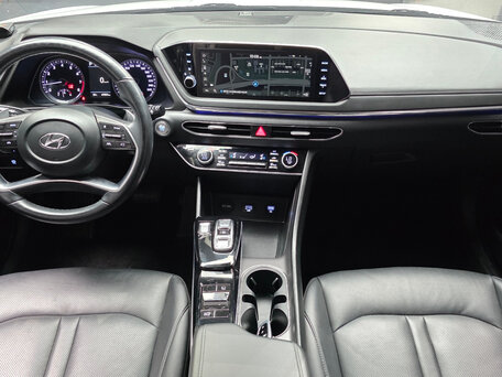 2022 Hyundai Sonata LPi VIII (DN8), белый, 1950000 рублей, вид 4