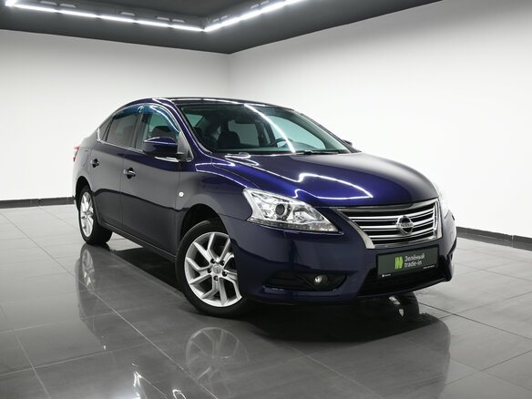 2014 Nissan Sentra VII (B17), синий - вид 4