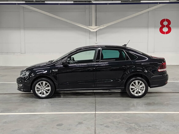 2019 Volkswagen Polo V Рестайлинг, чёрный - вид 7