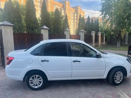 2021 Lada (ВАЗ) Granta I Рестайлинг, белый, 590000 рублей, вид 3