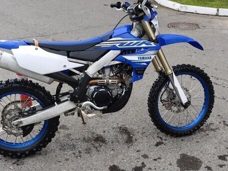 2019 Yamaha WR450F, синий, 700000 рублей, вид 1