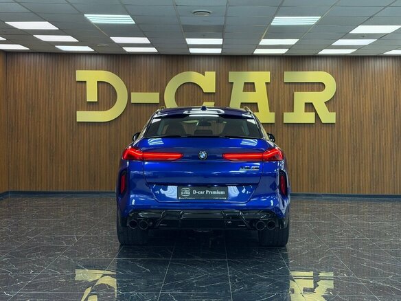 2025 BMW X6 M Competition III (F96) Рестайлинг, синий, 17981660 рублей - вид 4
