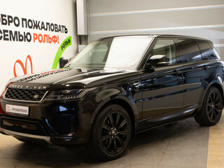 2019 Land Rover Range Rover Sport II Рестайлинг, чёрный, 3997000 рублей, вид 1