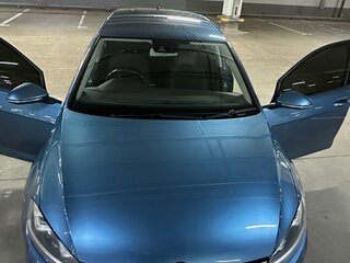 2014 Volkswagen Golf VII, синий, 1299000 рублей, вид 2