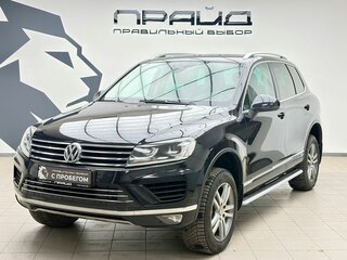 2015 Volkswagen Touareg II Рестайлинг, чёрный, 2349900 рублей, вид 1