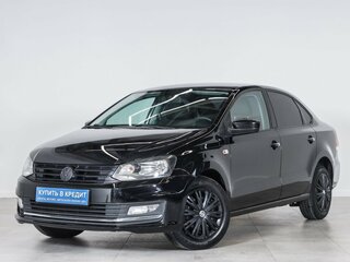 2019 Volkswagen Polo V Рестайлинг, чёрный, 1149000 рублей, вид 3