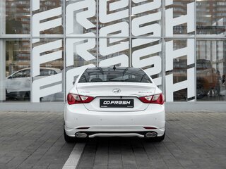 2011 Hyundai Sonata VI (YF), белый, 914400 рублей, вид 4