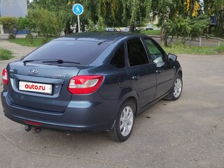 2014 Lada (ВАЗ) Granta I, синий, 448000 рублей, вид 3