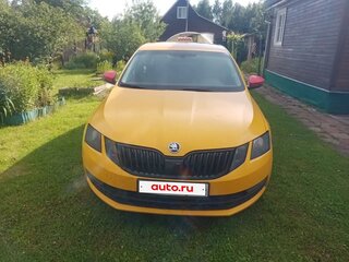 2019 Skoda Octavia III (A7) Рестайлинг, жёлтый, 860000 рублей, вид 1