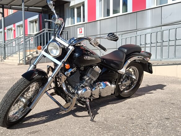 1999 Yamaha XVS400 Drag Star, чёрный, 330000 рублей - вид 38